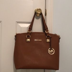 Michael Kors Brown Tote Bag
